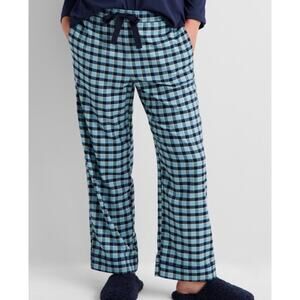 Brand New State of Day Women's Size 2X Blue Grid Plaid Lounge Pajama Pants